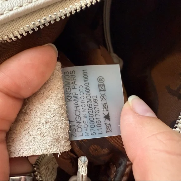 Longchamp Le Pliage Cuir Leather Crossbody - Picture 8 of 12